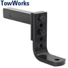 TowWorks 71413 Australia Standard Adjustable Ball Mount 2500 kgs AS 4177.1-2004 Approved 12 Stages Adjustment White Box Pack