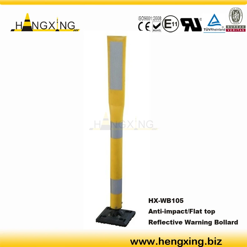 Road Safety Reflective Flexible Pvc Bollard - Buy Pvc Bollard ...