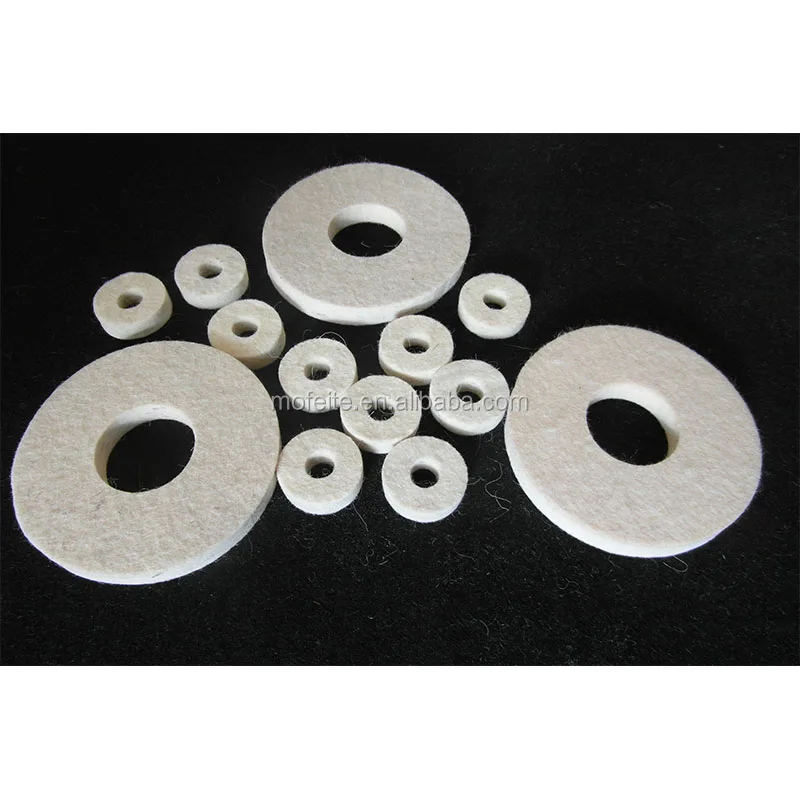 Wool Felt Gasket Seals Industrial Use Wool Felt Washer Oil Seal Gasket