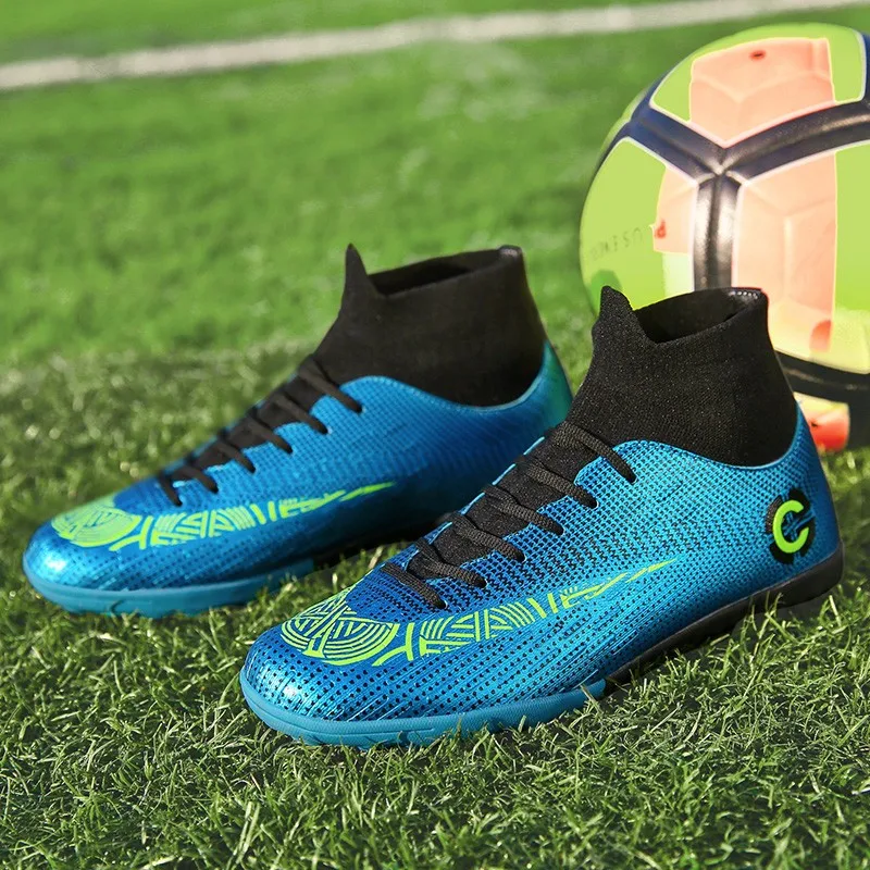 Qufeng High Quality Wear Resisting Soccer Shoes Football Soccer Boots ...