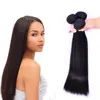 3 Bundles Straight Natural Black Remy Indian Hair Weave