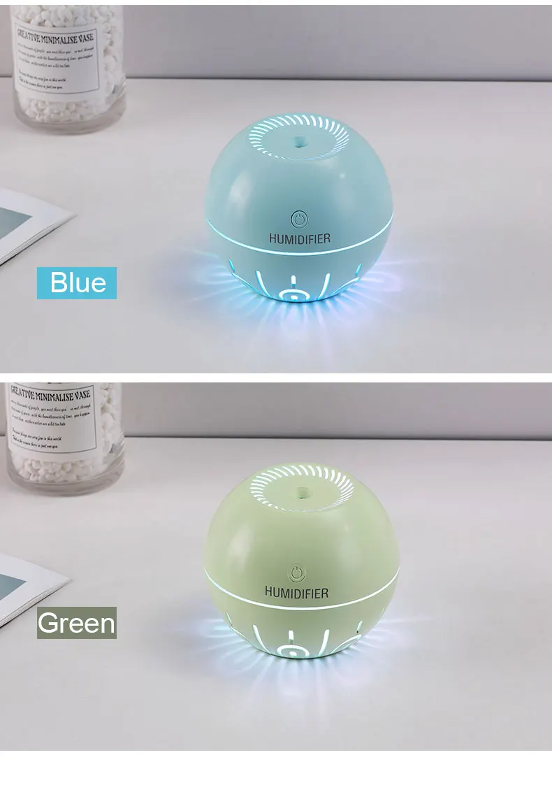 2019 amazon Speed ball humidifier with USB and Battery for sale