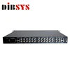 MPEG4 H.264 MPEG2 8 CVBS To IP Video Encoder Low Bitrate For DVB-C IPTV Streaming Server