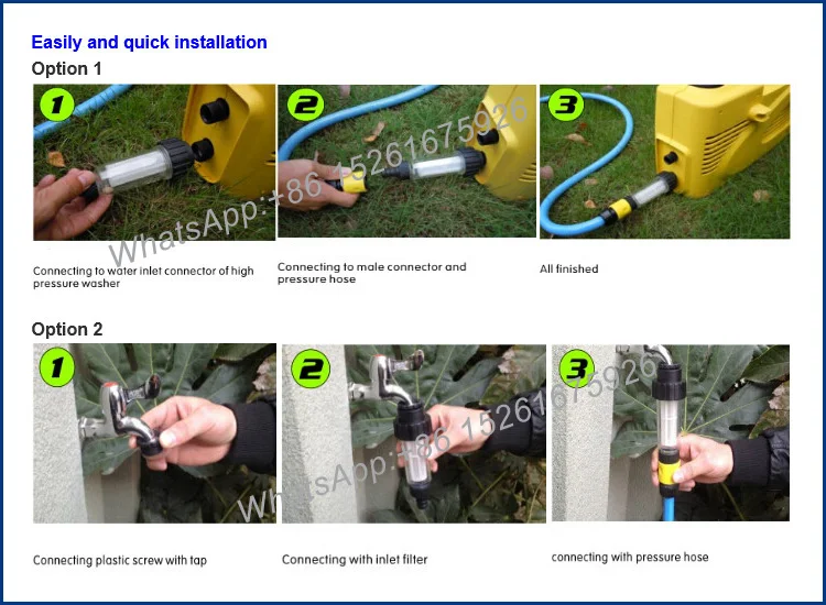 High Pressure Washer Parts Cheap Water Filter 3/4 Inch F Inlet Buy