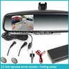 3.5 inch car rearview mirror with parking camera/compass/adjustable parking line special for most of car model