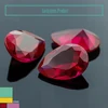 Tear Drop Shape Diamond Cut Lab Created Ruby Price