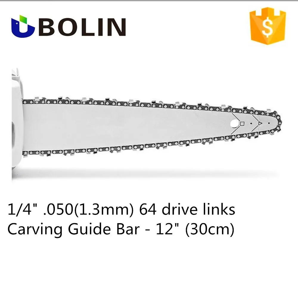 Professional Arborist 1/4" Carving Chain And 12" Chainsaw Carving Bar