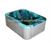 Budget hydrotherapy spa bath, family outdoor hot tub BALBOA, 3 seat small portable spa