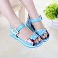 2016 Summer Elsa Girls Sandals shoes for girls Kids Anna Shoes Comfortable Soft Bottom Cartoon Children