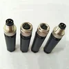 M8 circular 2 pin cable sensor plug IP67 male straight female male cable plug connector