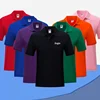 wholesale high quality custom 100% cotton blank polo shirt with emboriedery logo for men
