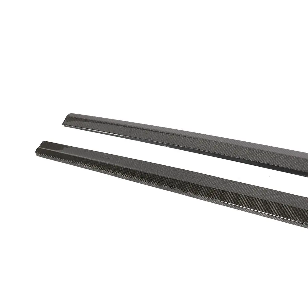 P Style 6 Series F06 Carbon Fiber Car Side Sills For Bmw 640i 650i M