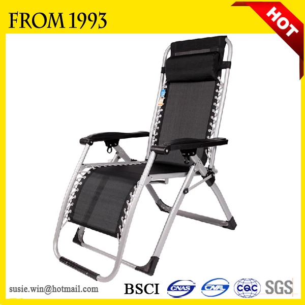 Oem Stainless Steel Adjustable Easy Chair Cheap Folding Deck Chairs