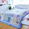100% Cotton Elegant Kids Lovely Embroidered Patchwork Quilted Quilt Cover and Pillowcase