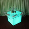 80cm large led square cube table for dining table base (TP800)