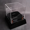 big 5 side square clear desk acrylic watch shoes cosmetic counter display box for hot product display
