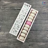 Customs different colors rectangle cookies biscuits punching