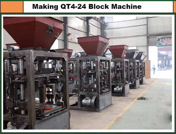 solid portable brick making machine qt4-24 dongyue machinery group