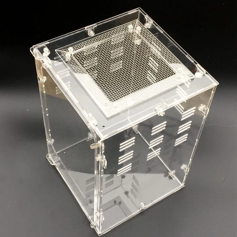 How to build stackable reptile cages