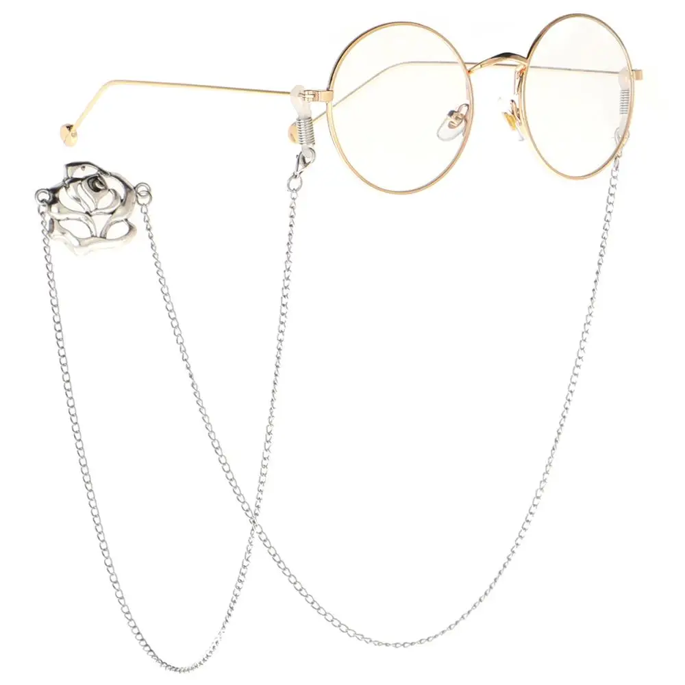Tinksky Pearls Bead Eyeglass Chain Strap Sunglass Holder Lanyard Necklace Spectacles Holder Sunglasses Neck Cord Strap
