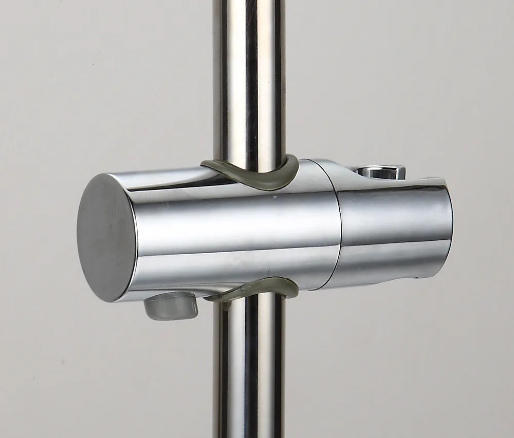 Sytz33 Shower Pipe Holder,Plastic Slider,Adjustable Shower Head Holder
