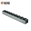HSTE-33 PP Zin plating sliding Track Combinable Joint belt conveyor idler roller