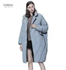 Oversized Korean Casual Fashion Duck Down Women Jacket For Winter