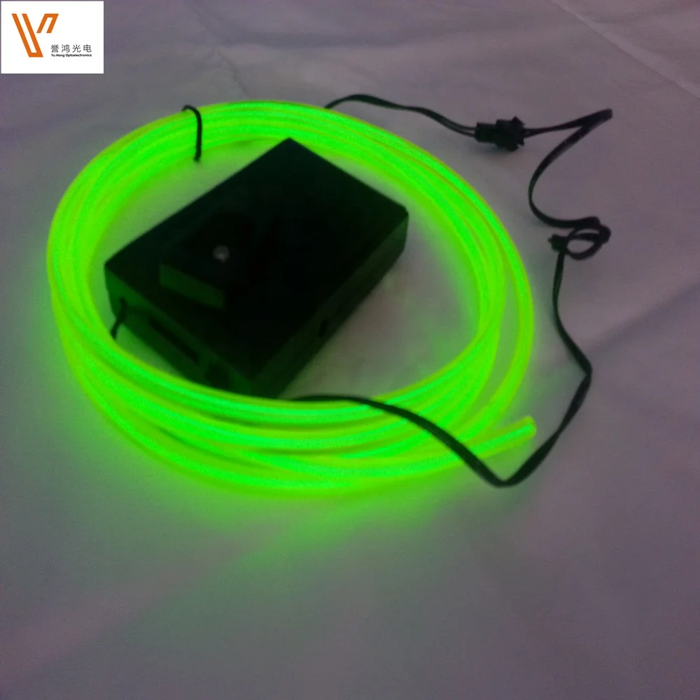 Best price EL Neon Cold light Decor Flexible waterproof RGB colors EL wire led rope light for Party