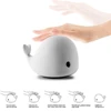 Little Dolphin Shape LED Desk Night Light Silicone Pat Lamp Vent