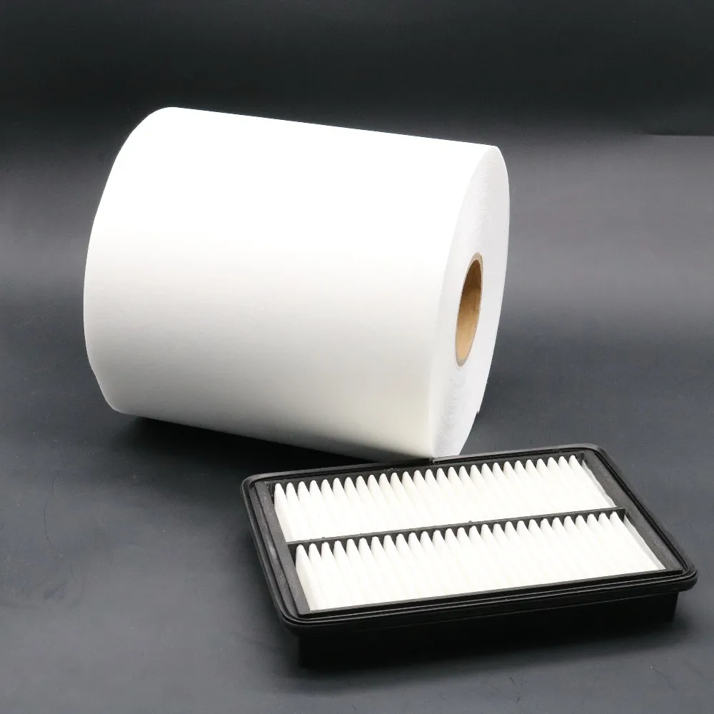 100 Polyester Nonwoven Air Filter Fabric For Car Air Filter 17801