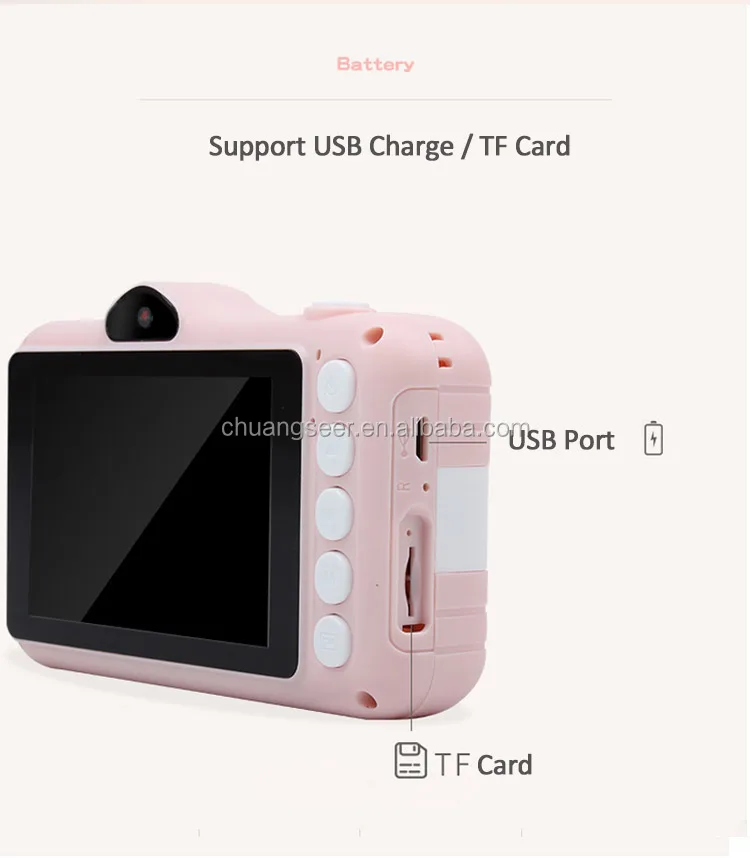 HD 1080P Children Camera Cute Kids Digital Camera Kids Camera