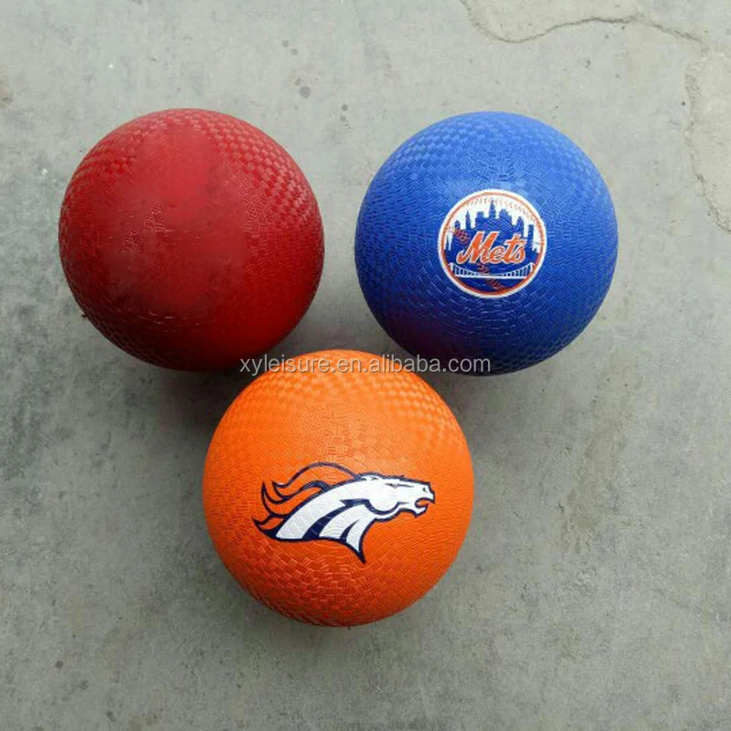 Custom 5'' 7'' 8.5'' Rubber Playground Ball Buy Playground Ball