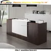 Voguish low-key style Solid Surface/man-made stone bank counter table