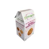 Hot sale ivory board paper packaging box with custom logo for cracker box