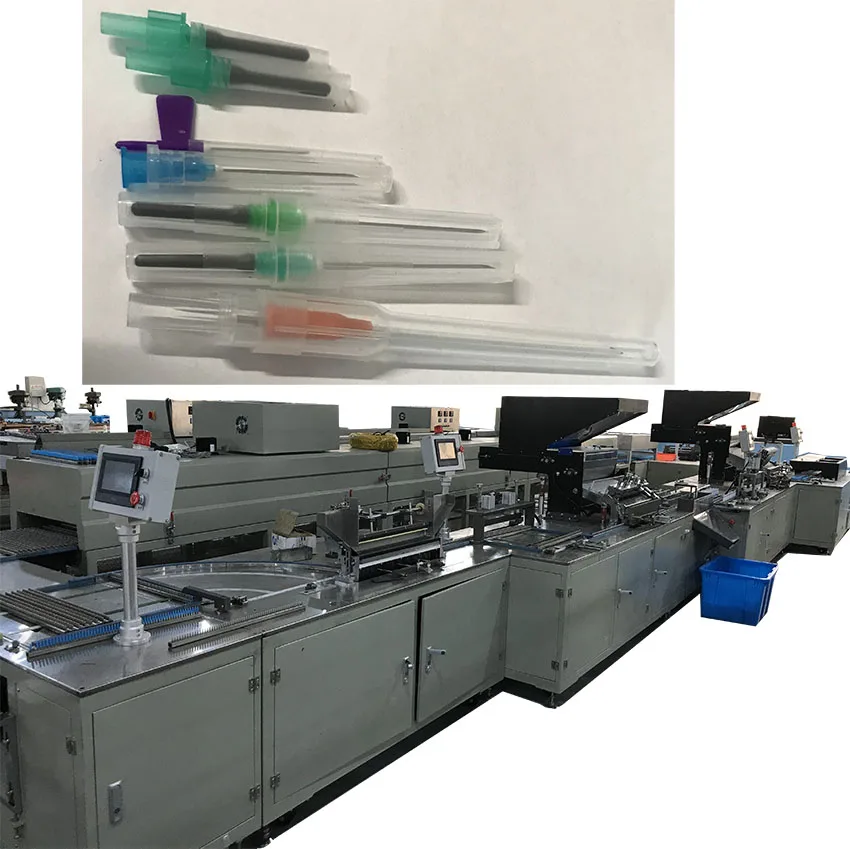 Scalp Vein Butterfly Needle Set Automatic Assembly Machine Buy Blood Collection Medical Needle