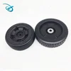 7 inch solid rubber wheels for barbecue bbq grill air compressor