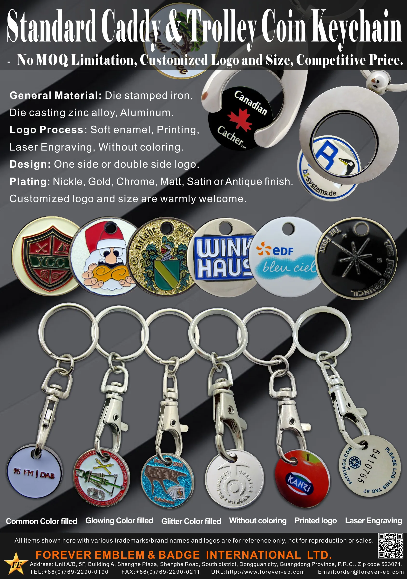 Cheap Custom Enamel Charm Keychain Buy Enamel Keychain,Charm Keychain,Custom Keychain Product