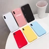 Candy Macaron Phone Case for iPhone 6 7 8 Plus X XS XR XS Max Luxury Tempered Glass Back Cover Shell