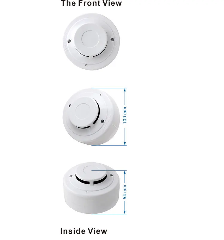 Hardwire Inter Connectable Photoelectric Smoke Alarm Sound Warning Fire ...