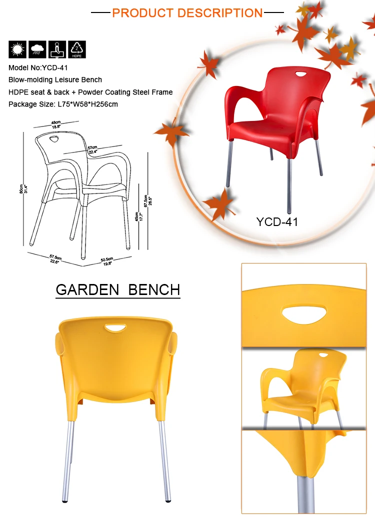 Home Goods Modern Garden Plastic Table And Chair Set Outdoor Restaurant Buy Plastic Table And