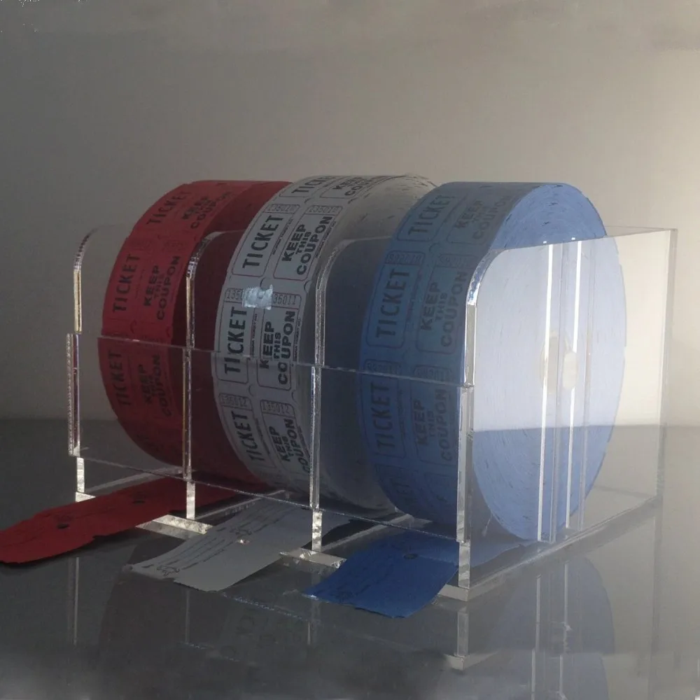 Clear Acrylic Raffle Ticket Roll Dispenser,Raffle Ticket Holder Buy