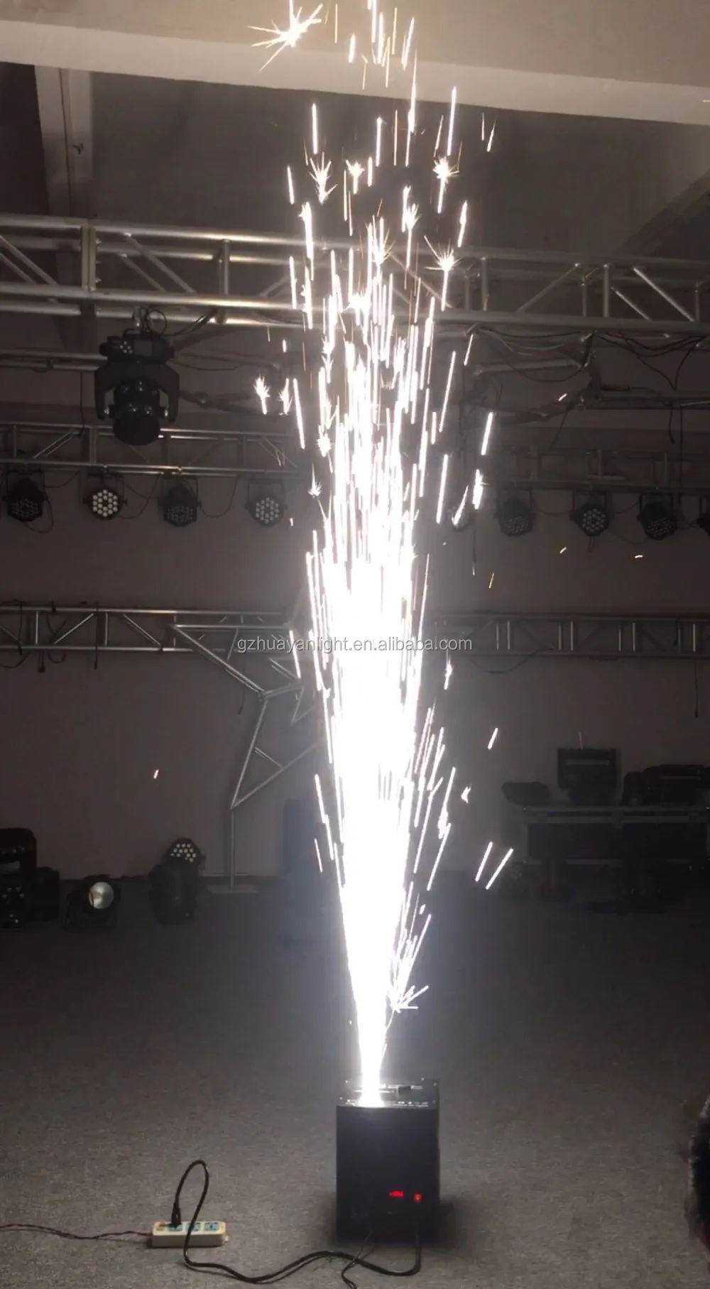 New 700w Mover Head Cold Spark Fountain Machine Safe And Smellless