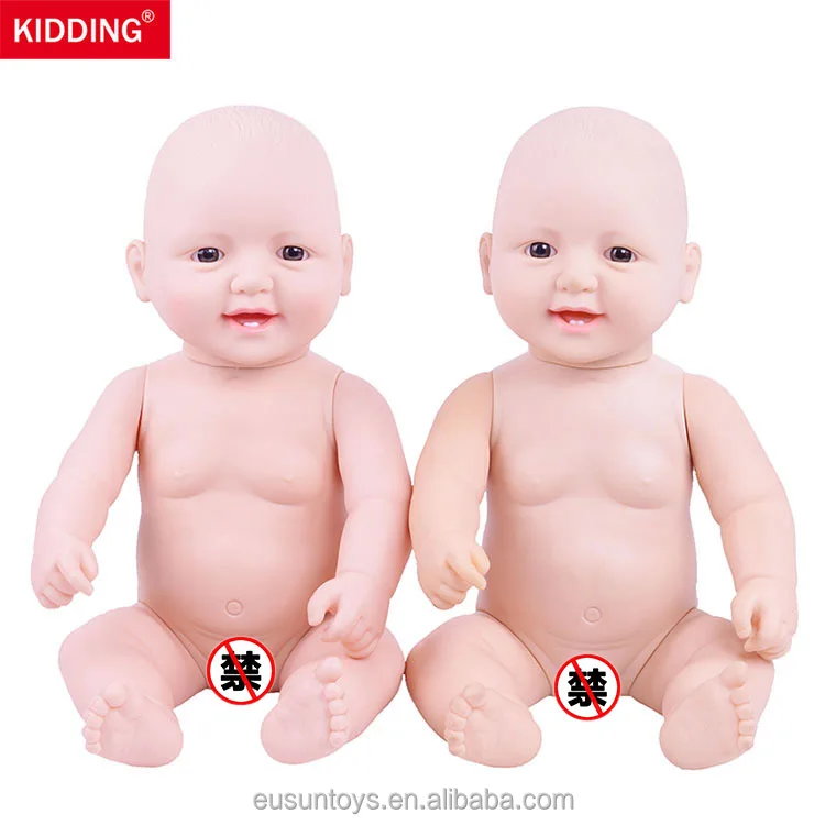3D eye girl toy Barbie doll Naked baby doll body head barbie doll kid gift 18#