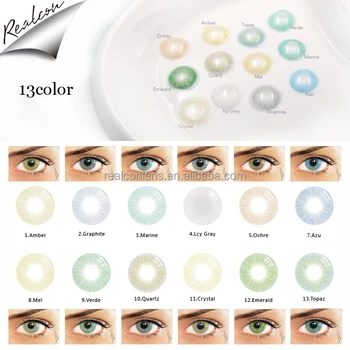 13 Colors Super Natural Cheap Colored Contact Lenses For Eyes Oem Odm   13 Colors Super Natural Cheap Colored Contact  350x350 