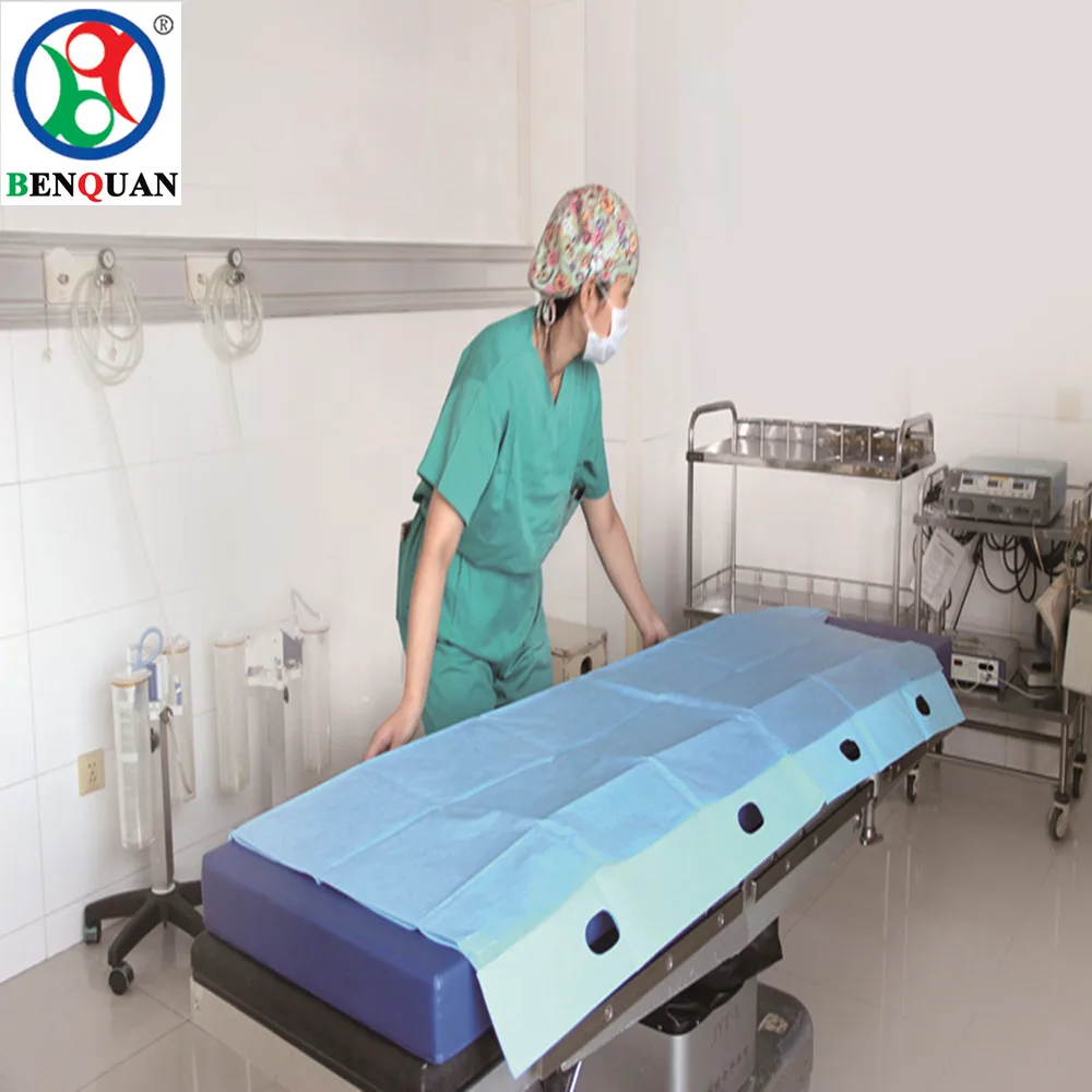 一次性使用用于医院转移患者的防护担架片