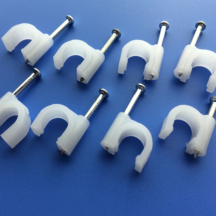 5mm 8mm 10mm Fiber Optic Wall Fixing Wire Flat Cable Clips With Nail Steel Clip De Cable Buy High Quality Cable Wall Clips Steel Nail Cable Clip Cable Wire Clips Product On Alibaba Com