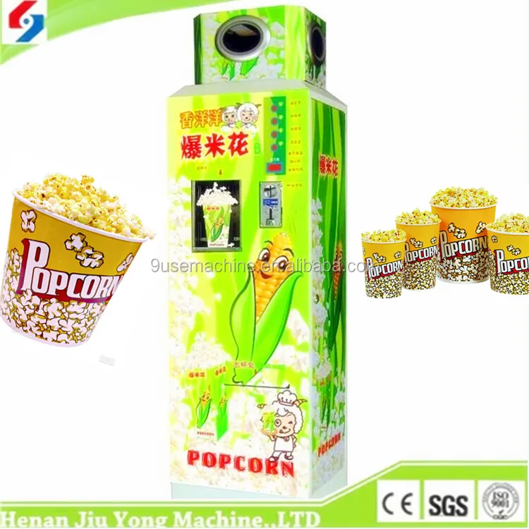 Multifunction Coinoperated Vending Popcorn Machine Buy Small Coin