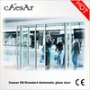 Standard automatic sliding glass door size