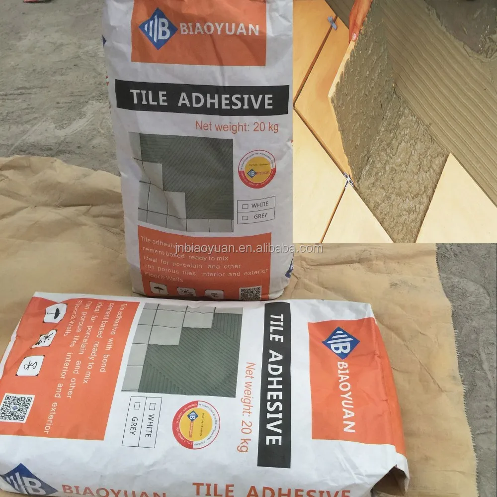 High Strength White Powder Cement Based Tile Adhesive Porcelain Tile