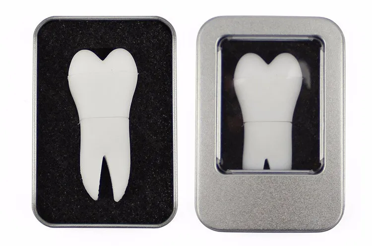 Creative Lovely Tooth Shape USB Flash Drive Custom Logo - ANKUX.COM